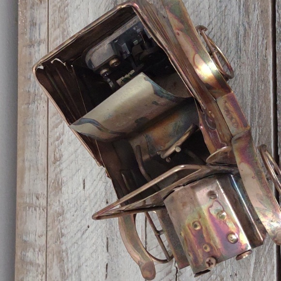VINTAGE Copper Antique Car Music Box - Plays Happy Days - Picture 2 of 10